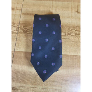 Ferrell Reed Tie 100% Silk Made By Hand For Juster's In England Pinwheels